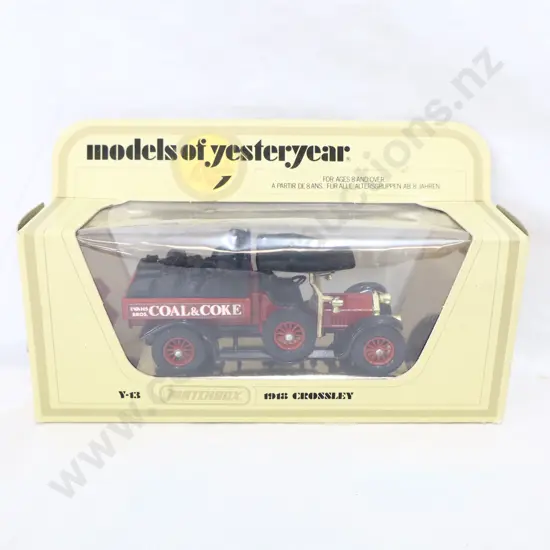 Matchbox models of yesteryear Y-13 1918 Crossley 