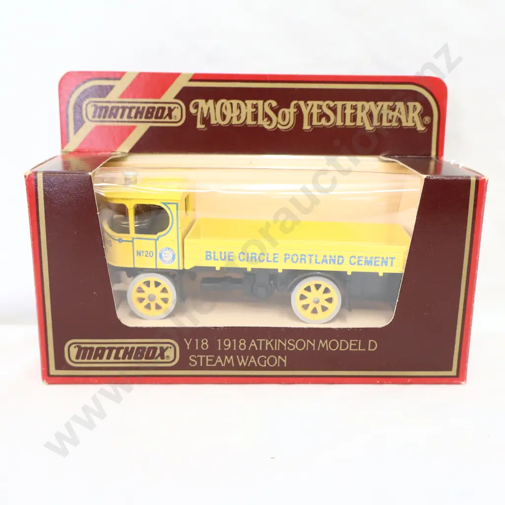 Matchbox models Y18   1918 Atkinson Model D   Steam wagon  Image 1++