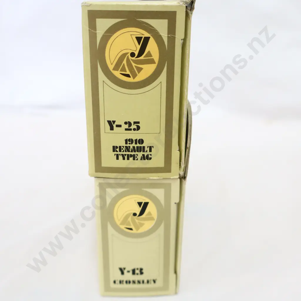 Matchbox models of yesteryear  2 Pce RAF  1918 Crossley & British Red Cross 1910 Renault AG  Image 1++