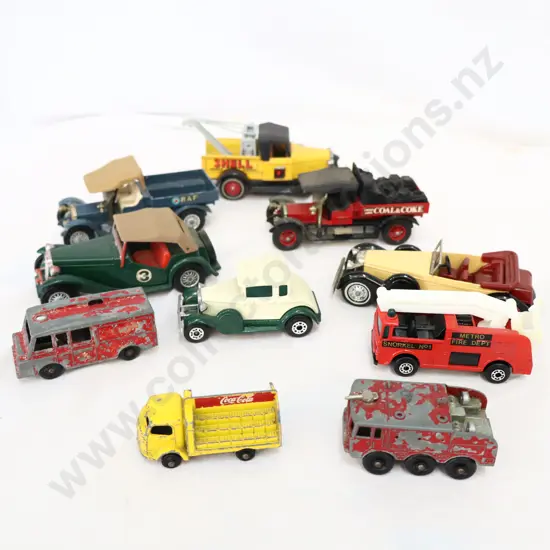 ASSORTED LOOSE CARS  10 PCES 