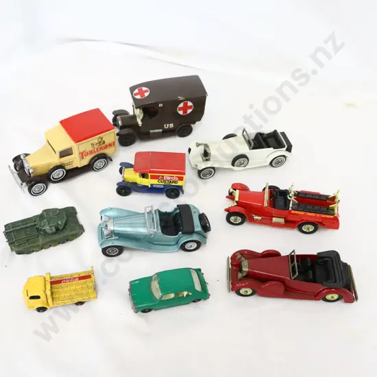 ASSORTED LOOSE CARS 10 PCE 