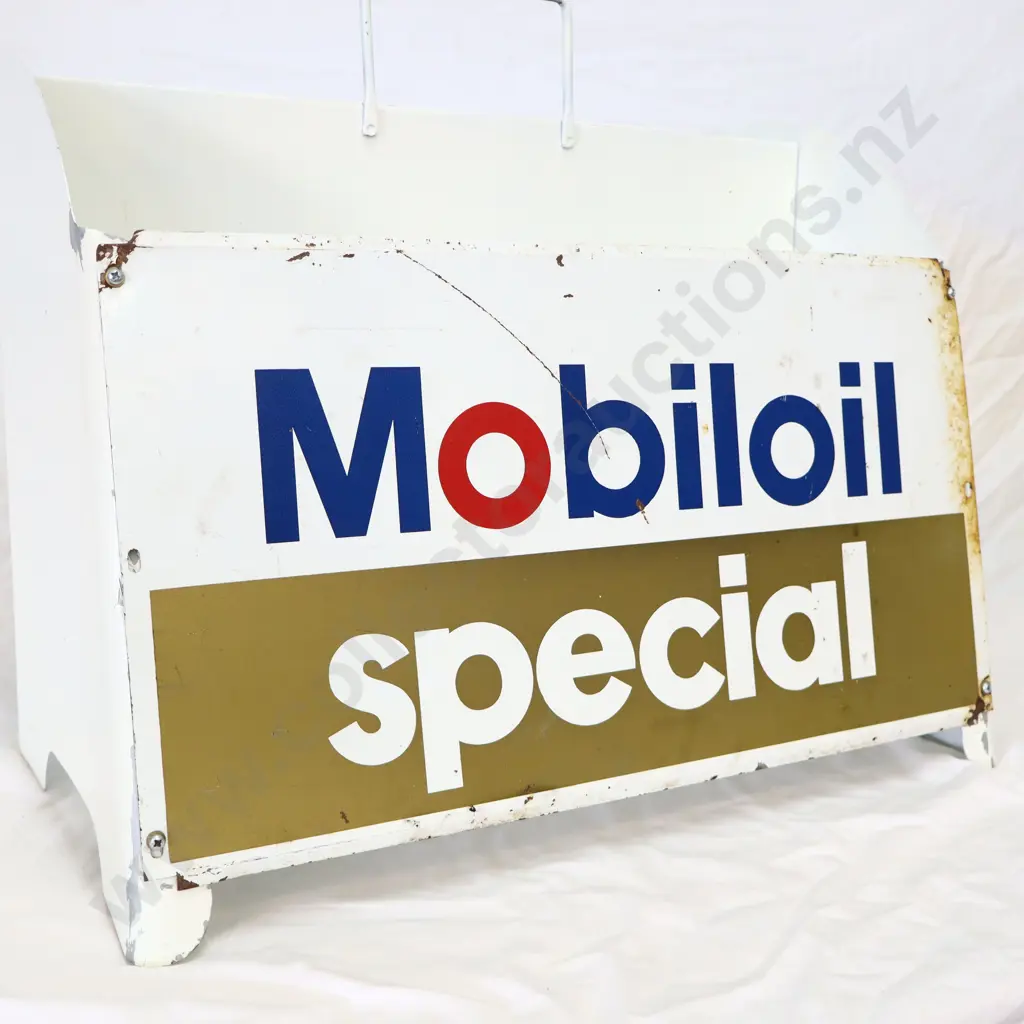 Mobil Oil Special Oil Bottle Rack Image 1++