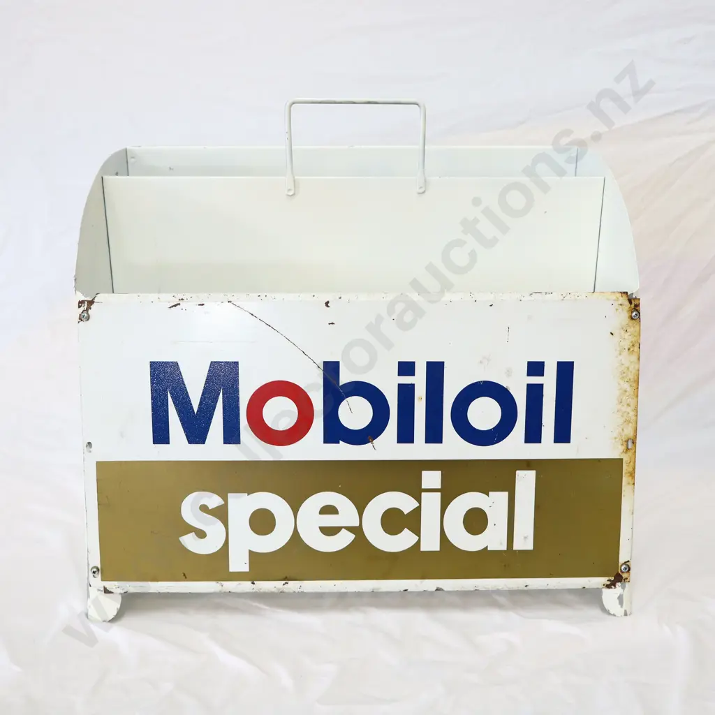 Mobil Oil Special Oil Bottle Rack Image 1++