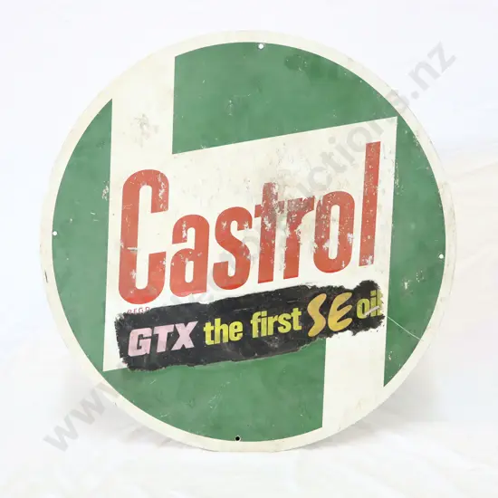Castrol Z Tin Sign