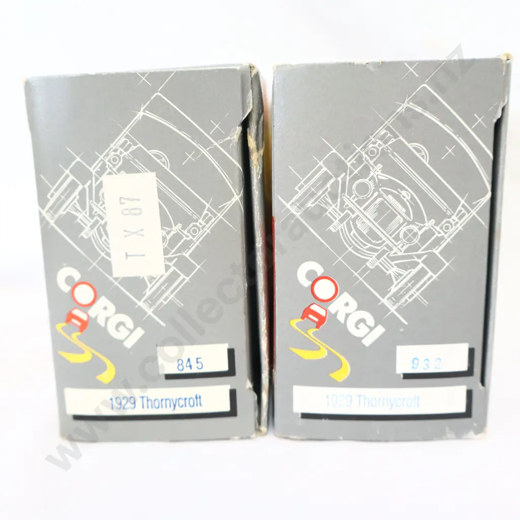 Corgi classics   2 PCE  1929 Thornycroft  Puritan soap  &  1929  Duckhams oils  Image 1++