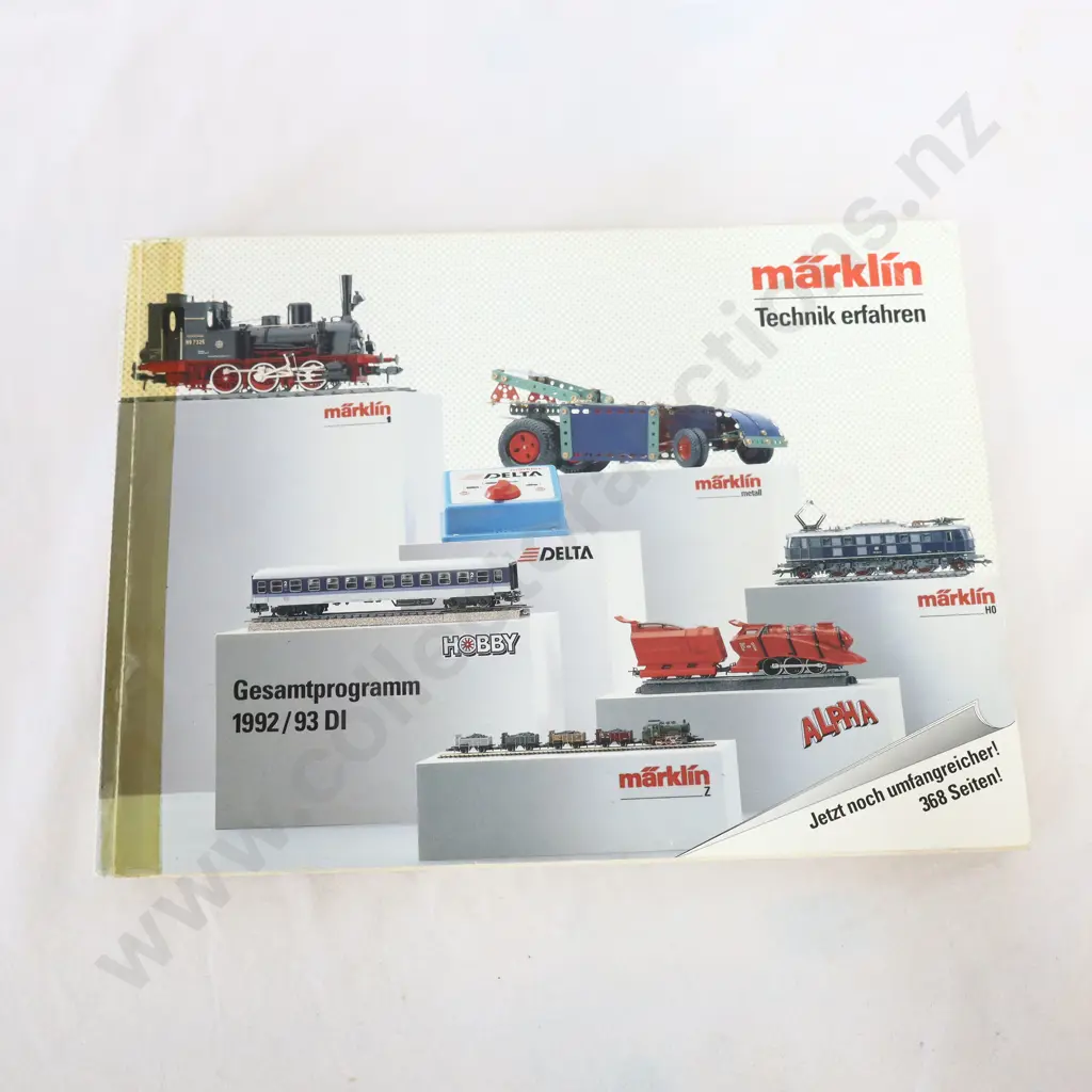 Marklin  1992 / 93  DI  Catalogue Book Image 1++
