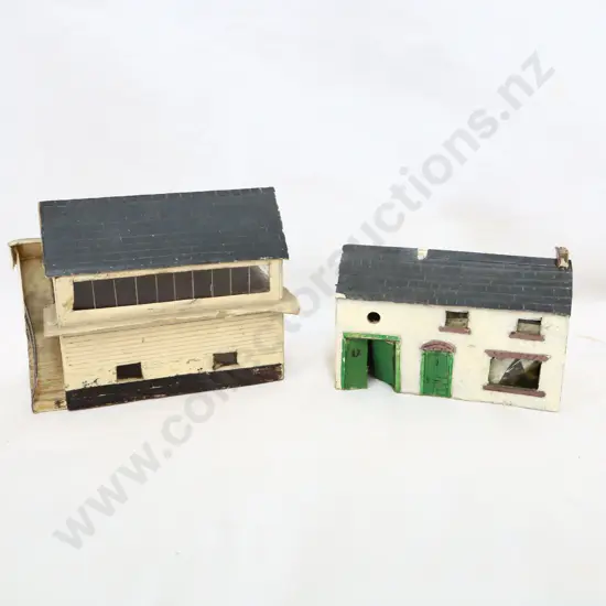 Miniture Buildings x 2 