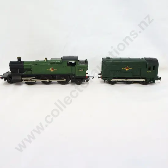 Tri-ang   Locomotive and shunter   No Boxes 