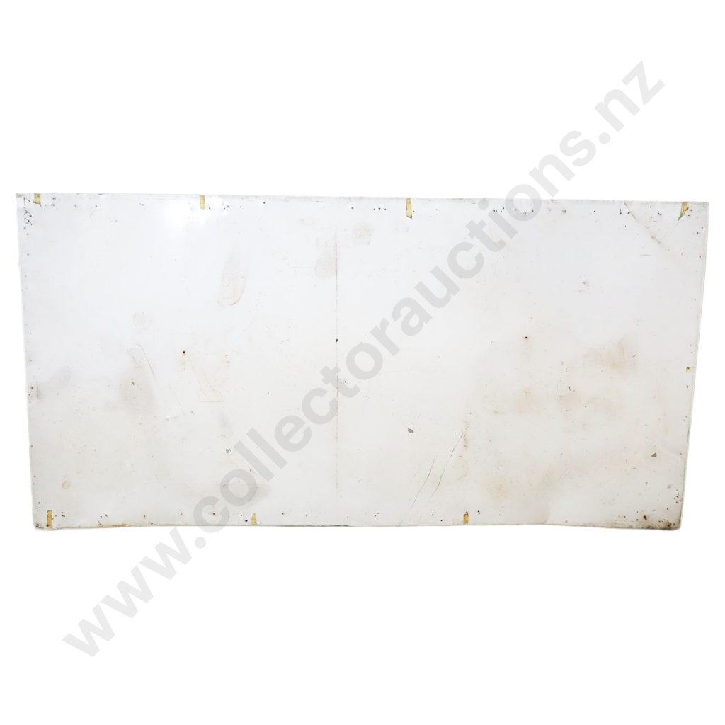 LARGE Lion Red On Tap Tin Sign Image 1++