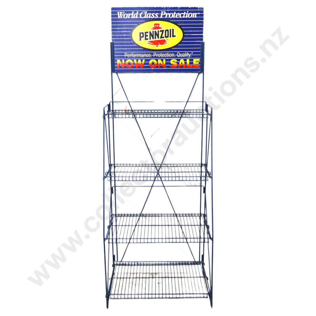 Pennzoil Oil Rack Stand Image 1++