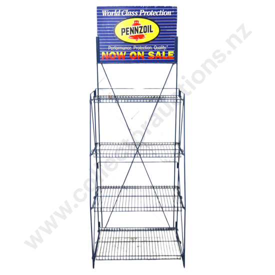 Pennzoil Oil Rack Stand