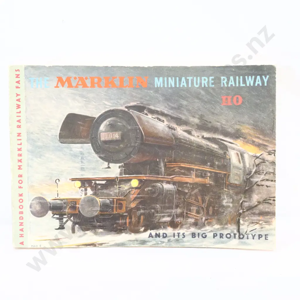 Marklin Miniture Railway  HO Handbook  753/2 E Image 1++