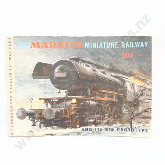 Marklin Miniture Railway  HO Handbook  753/2 E