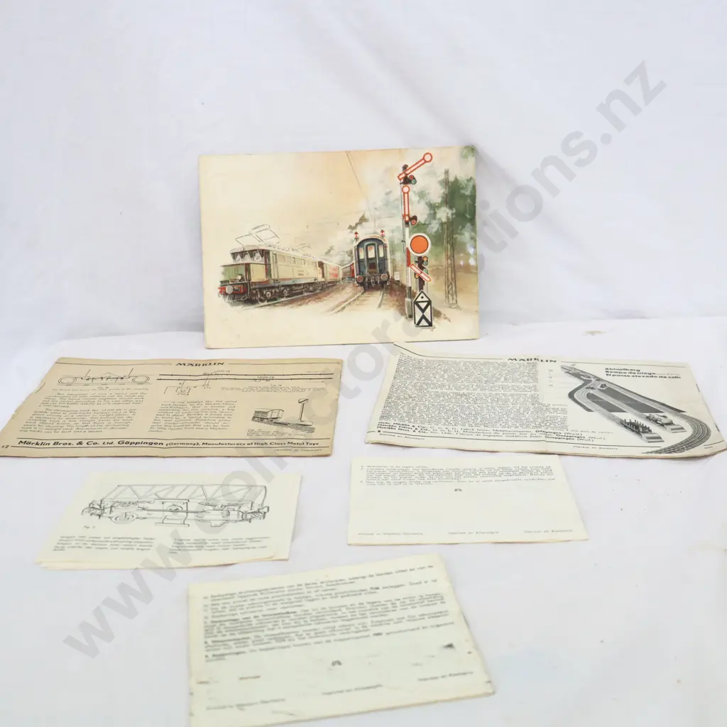 Marklin assorted Booklets x 6 Image 1++