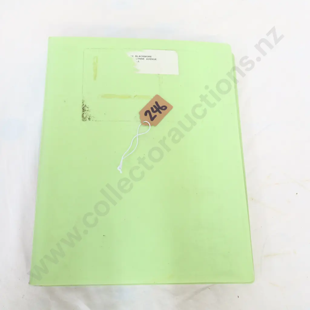 Folder of collected information track layouts and brochures  Image 1++