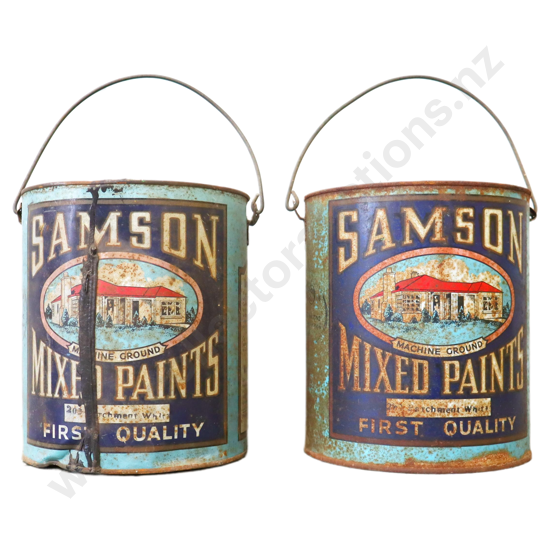 NEW OLD STOCK Paint Tins x 2