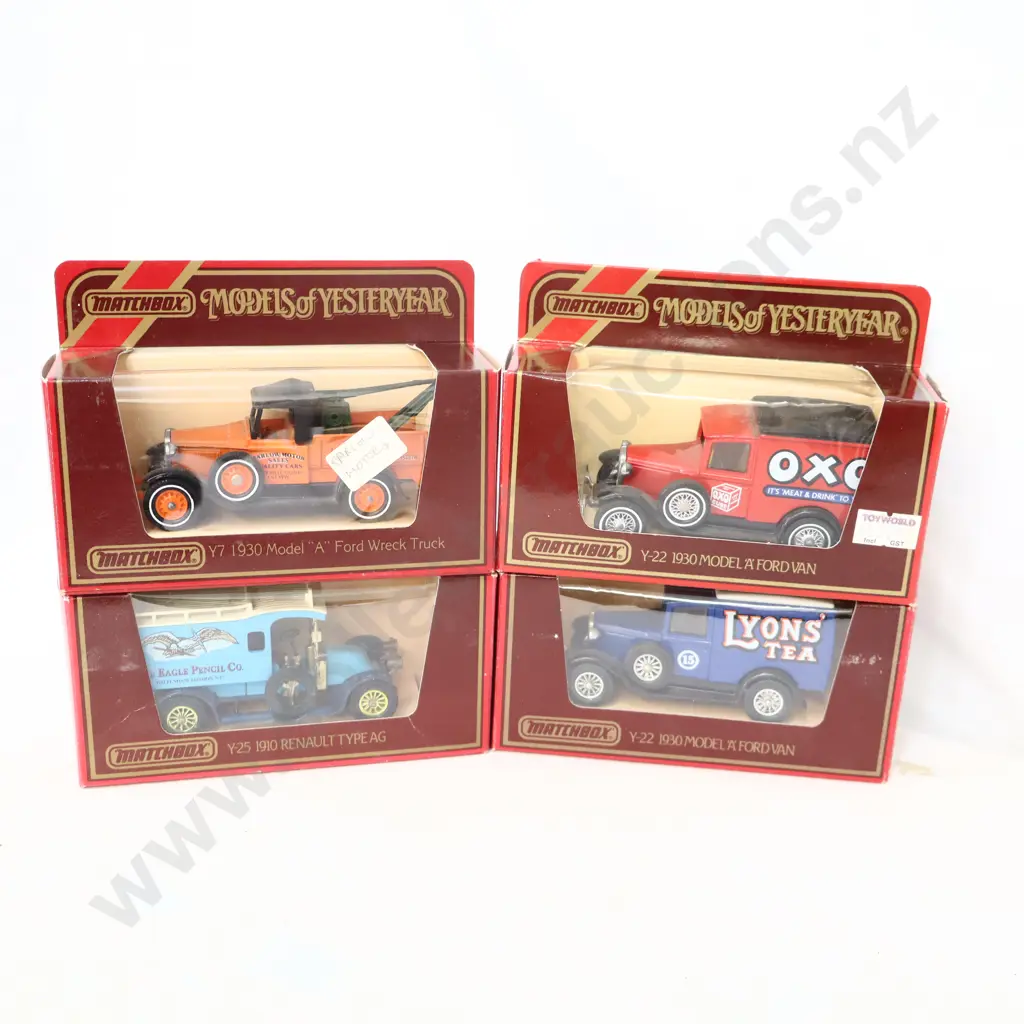 Matchbox Models of yesteryear  4 x  Assorted  Image 1++