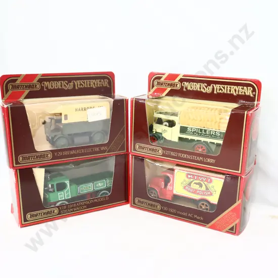 Matchbox models of yesteryear 4 x Assorted 