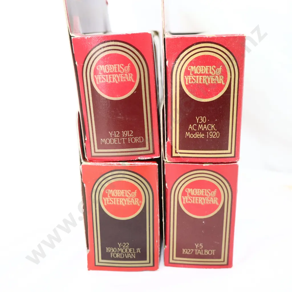 Matchbox models of Yesteryear 4 x Assorted  Image 1++