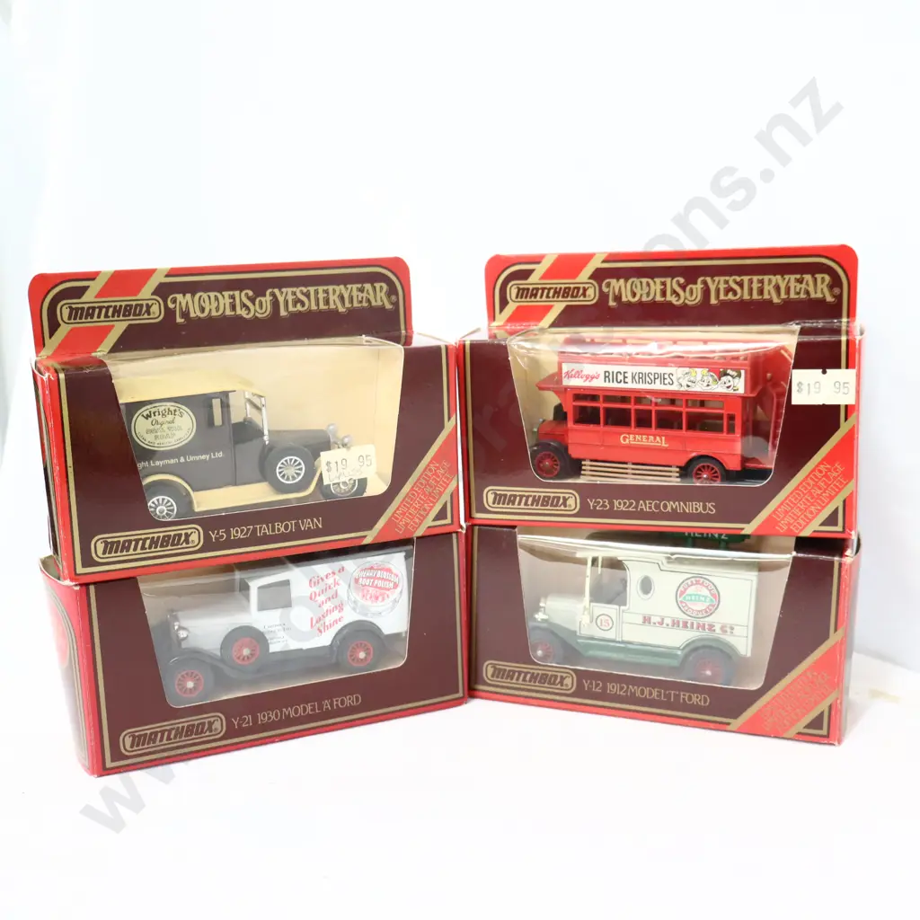 Matchbox Models of yesteryear  4 x Assorted  Image 1++