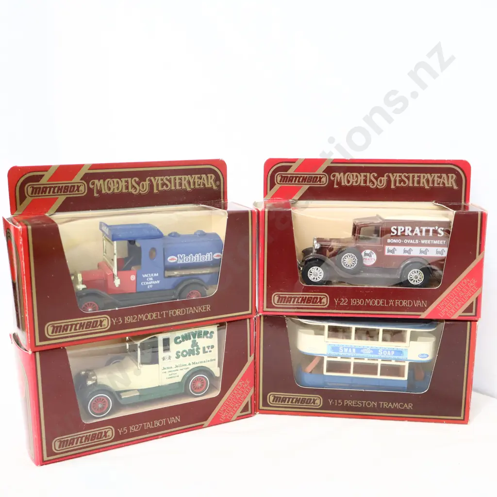 Matchbox models of yesteryear 4 x Assorted  Image 1++