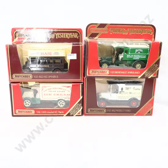 Matchbox models of yesteryear 4 x Assorted 