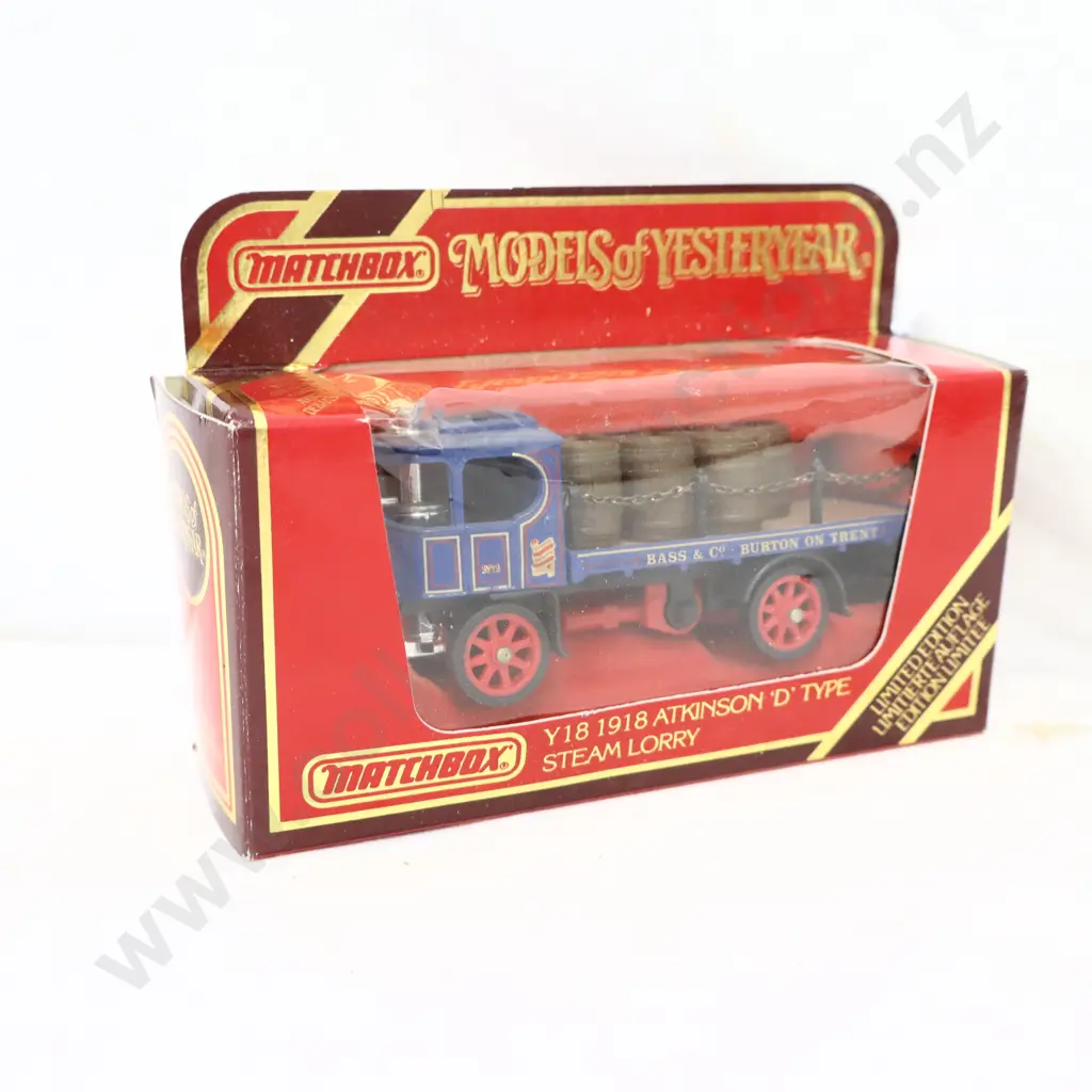Matchbox models of yesteryear   Steam Lorry Image 1++