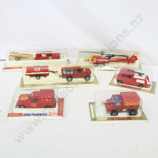 Majorette   6 x Assorted   5 x vehicles  1  x chopper
