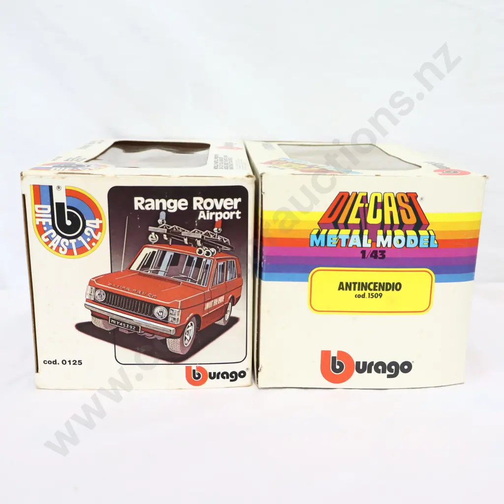 BBURAGO  2 x  Fire  Vehicles  Image 1++