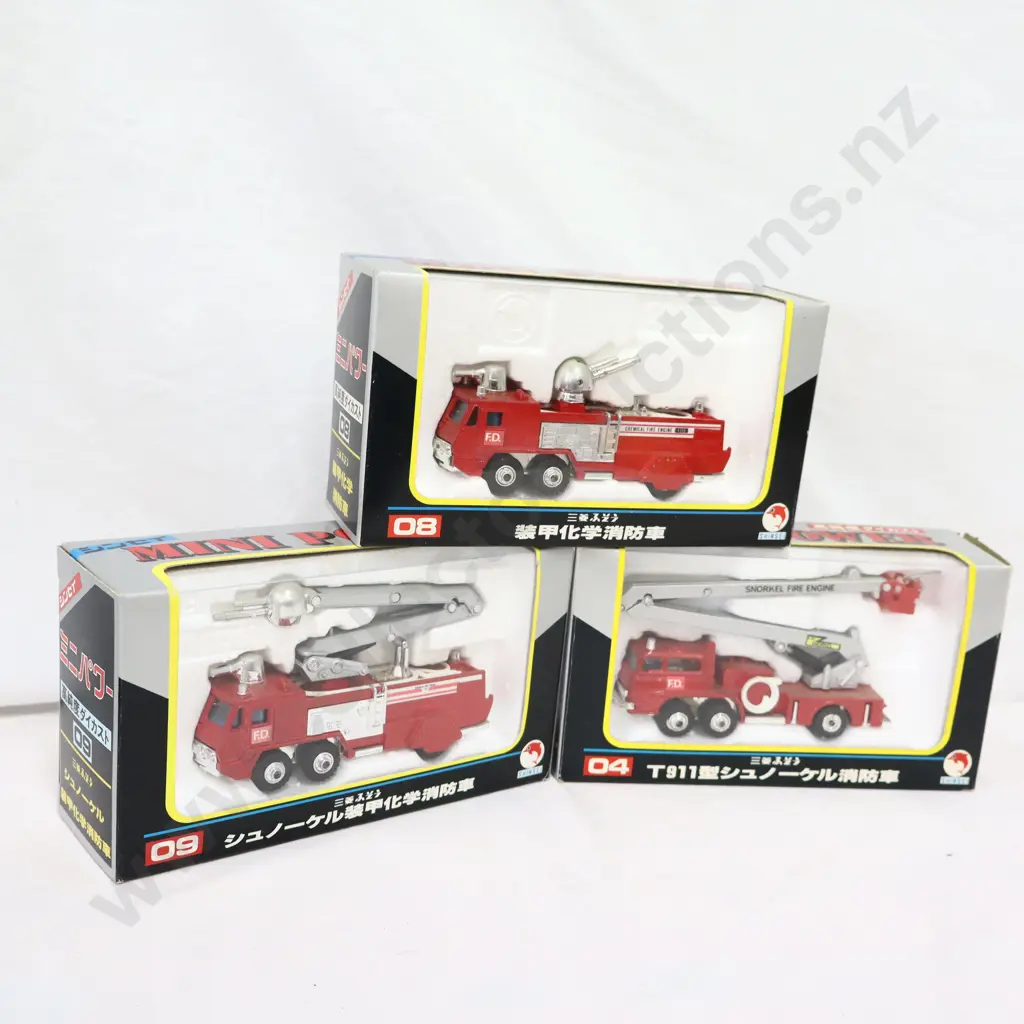 Shinsei   3 x   Fire Vehicles  Image 1++