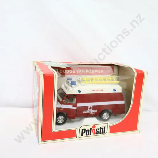 Polistil  Fire Rescue Dodge Van 