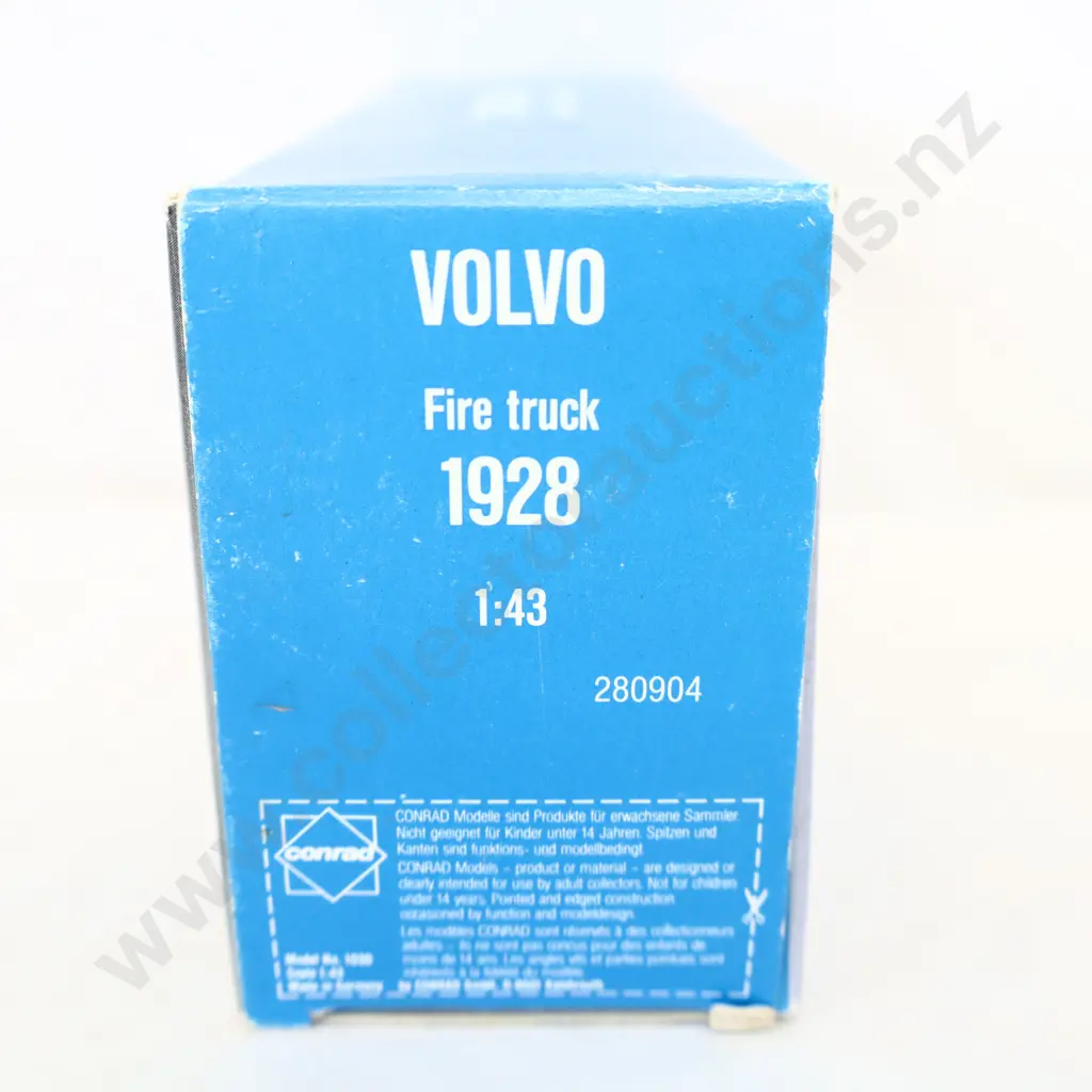 Conrad  Volvo  1928 Fire Truck  1: 43  Image 1++