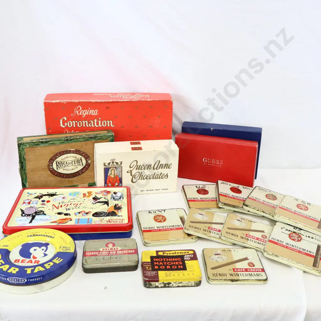 Box Lot   19 x   Tins and Cartons  Image 1++