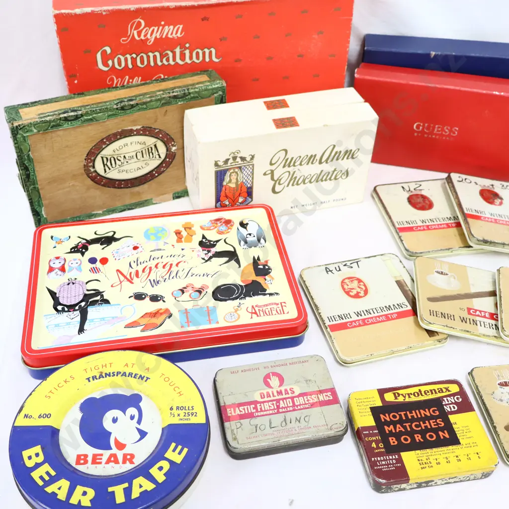 Box Lot   19 x   Tins and Cartons  Image 1++