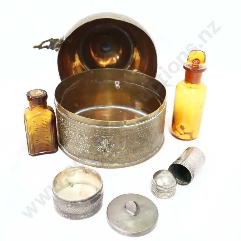 Assorted canisters  x 5   bottles & containers    Image 1++