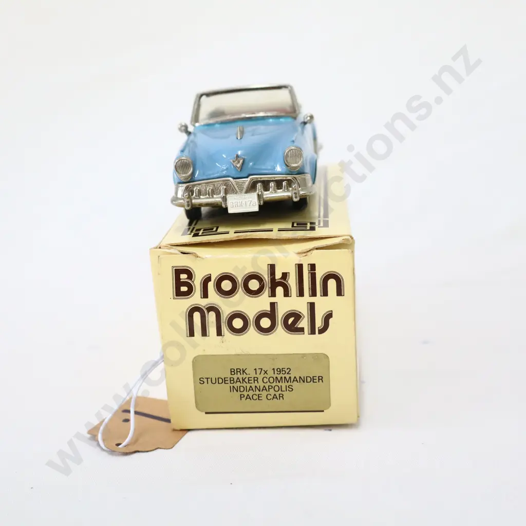 1/43 Brooklin Models 1952 Studebaker Commander Indianapolis Pace Car Image 1++