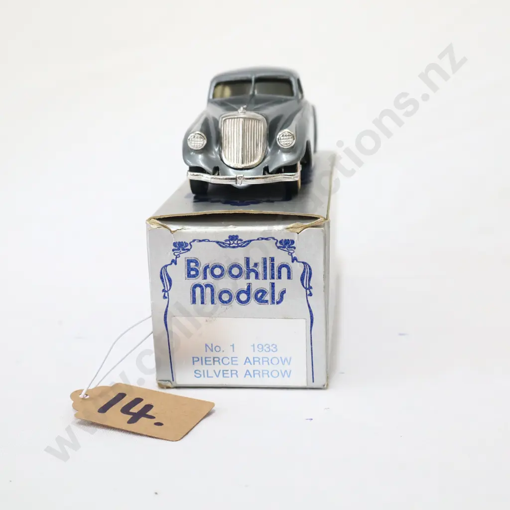 1/43 Brooklin Models 1933 Pierce Arrow Silver Arrow Image 1++