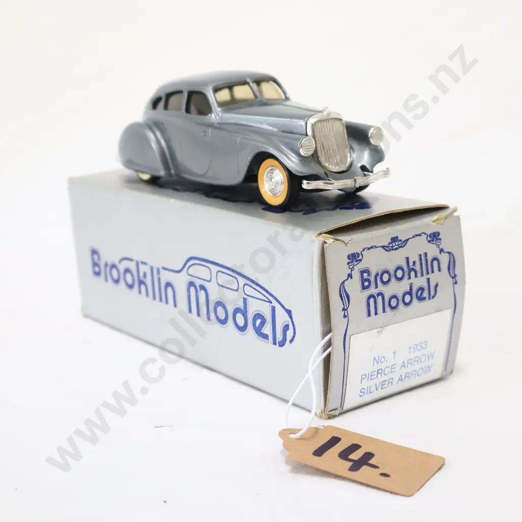1/43 Brooklin Models 1933 Pierce Arrow Silver Arrow Image 1++