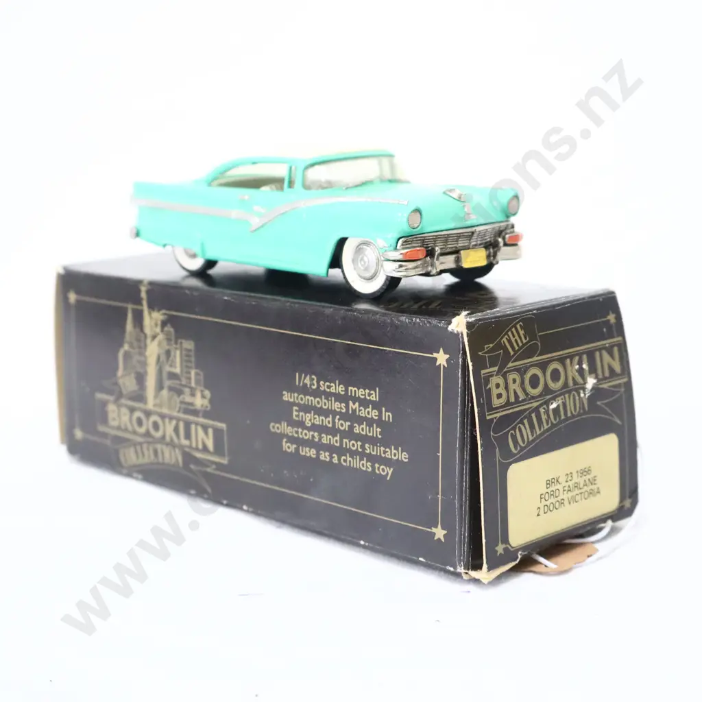 1/43 Brooklin Models 1956 Ford Fairlane 2 Door Victoria Image 1++