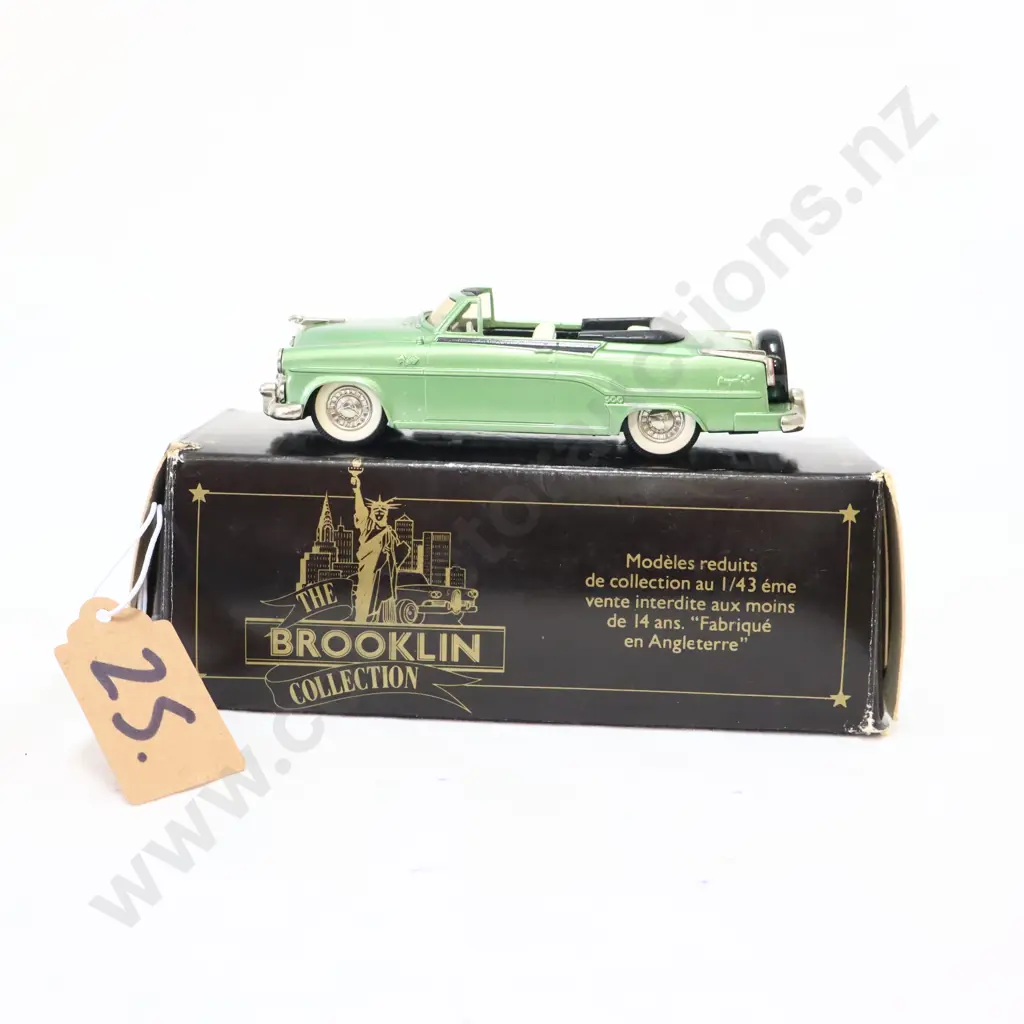 1/43 Brooklin Models 1954 Dodge Royal Convertible Image 1++