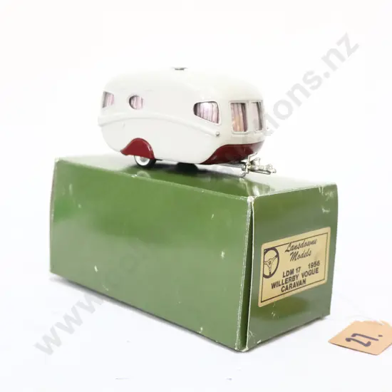 1/43 Landsdown Models 1956 Willerby Vougue Caravan