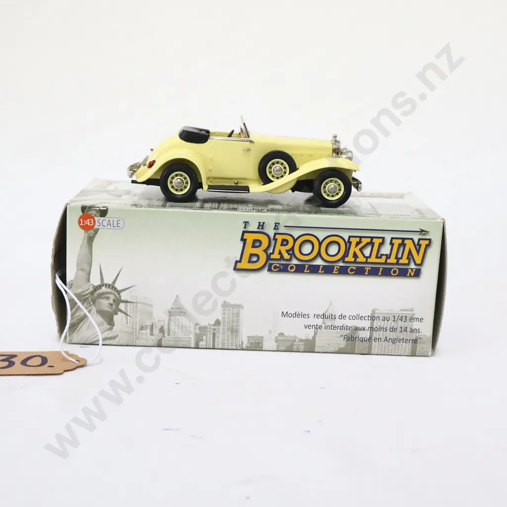 1/43 Brooklin Models 1933 Stuts Dv-32 Weyman Super Bearcar Image 1++