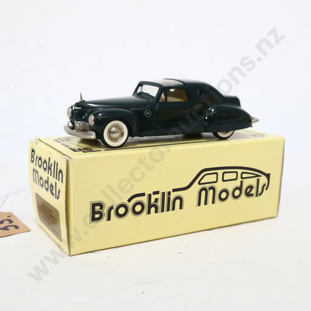 1/43 Brooklin Models 1946 Lincoln Continental By Raymond Loewy Image 1++