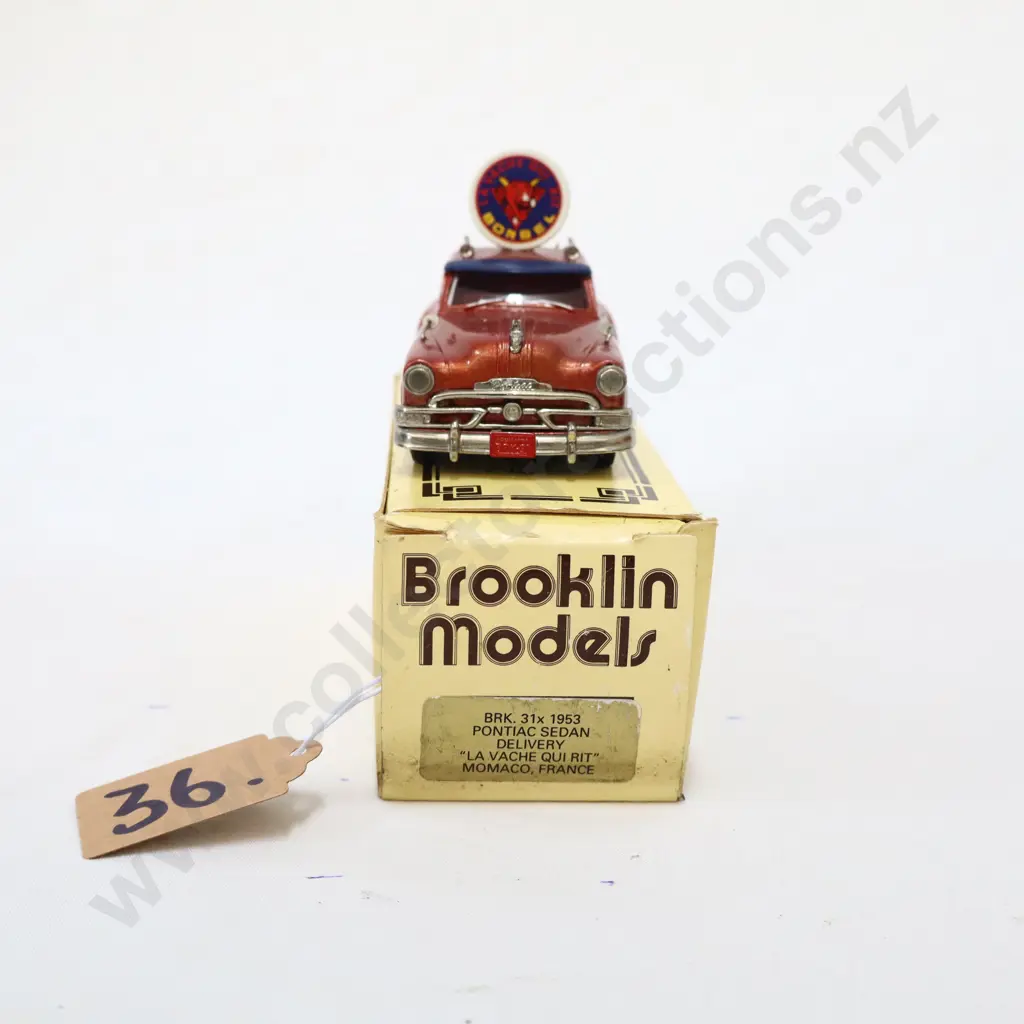 1/43 Brooklin Models 1953 Pontiac Delivery Sedan Van Image 1++