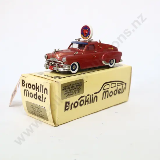 1/43 Brooklin Models 1953 Pontiac Delivery Sedan Van