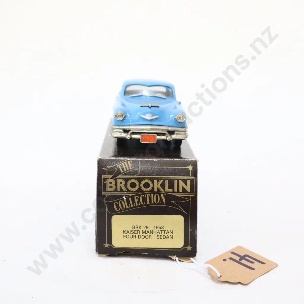 1/43 Brooklin Models 1953 Kaiser Manhatten Four Door Sedan Image 1++