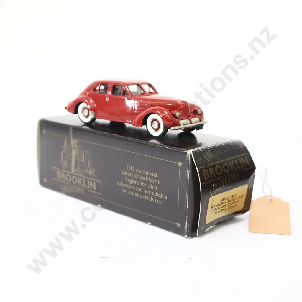 1/43 Brooklin Models 1941 Hupmobile Model 115R Skylark Custom Touring Sedan Image 1++