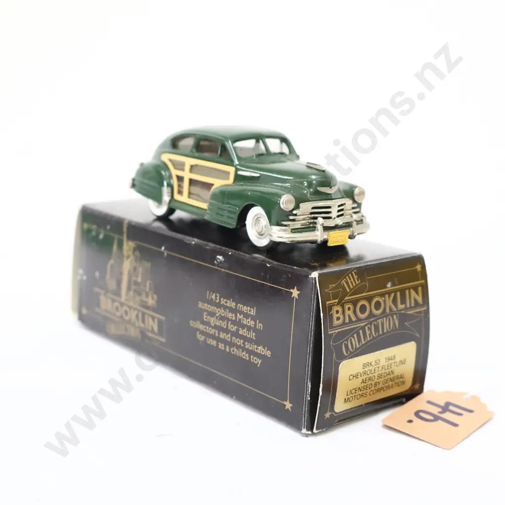 1/43 Brooklin Models 1948 Chevrolet Fleetline Aero Sedan Image 1++