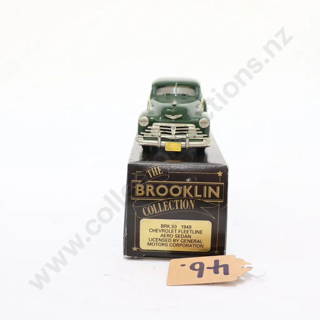 1/43 Brooklin Models 1948 Chevrolet Fleetline Aero Sedan Image 1++