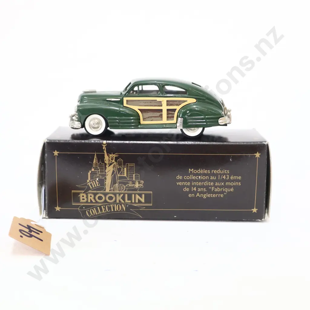 1/43 Brooklin Models 1948 Chevrolet Fleetline Aero Sedan Image 1++